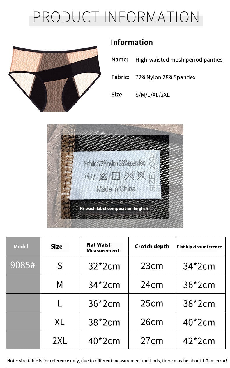 Chic Leak-proof Period Panties | Premium Nylon