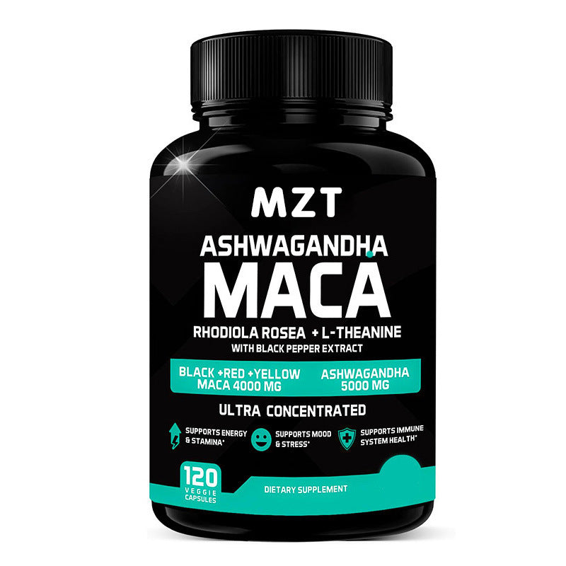 Ashwagandha and Maca Capsules with Rhodiola | Female Wellness