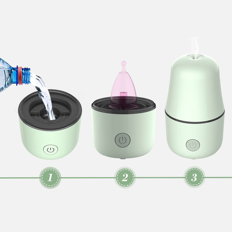 Menstrual Cup Steam Sterilizer | Complete Kit 60W