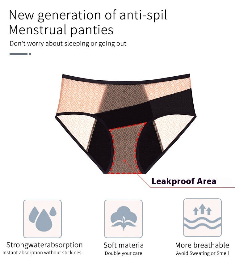 Chic Leak-proof Period Panties | Premium Nylon