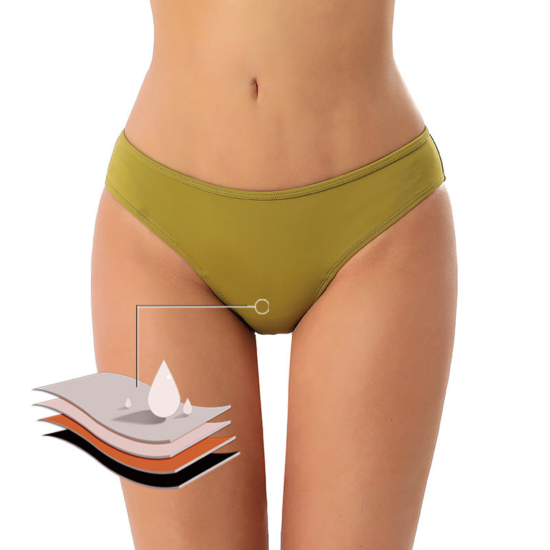 Menstrual Underwear Mid-Rise 4-Layer Leakproof | Multicolor