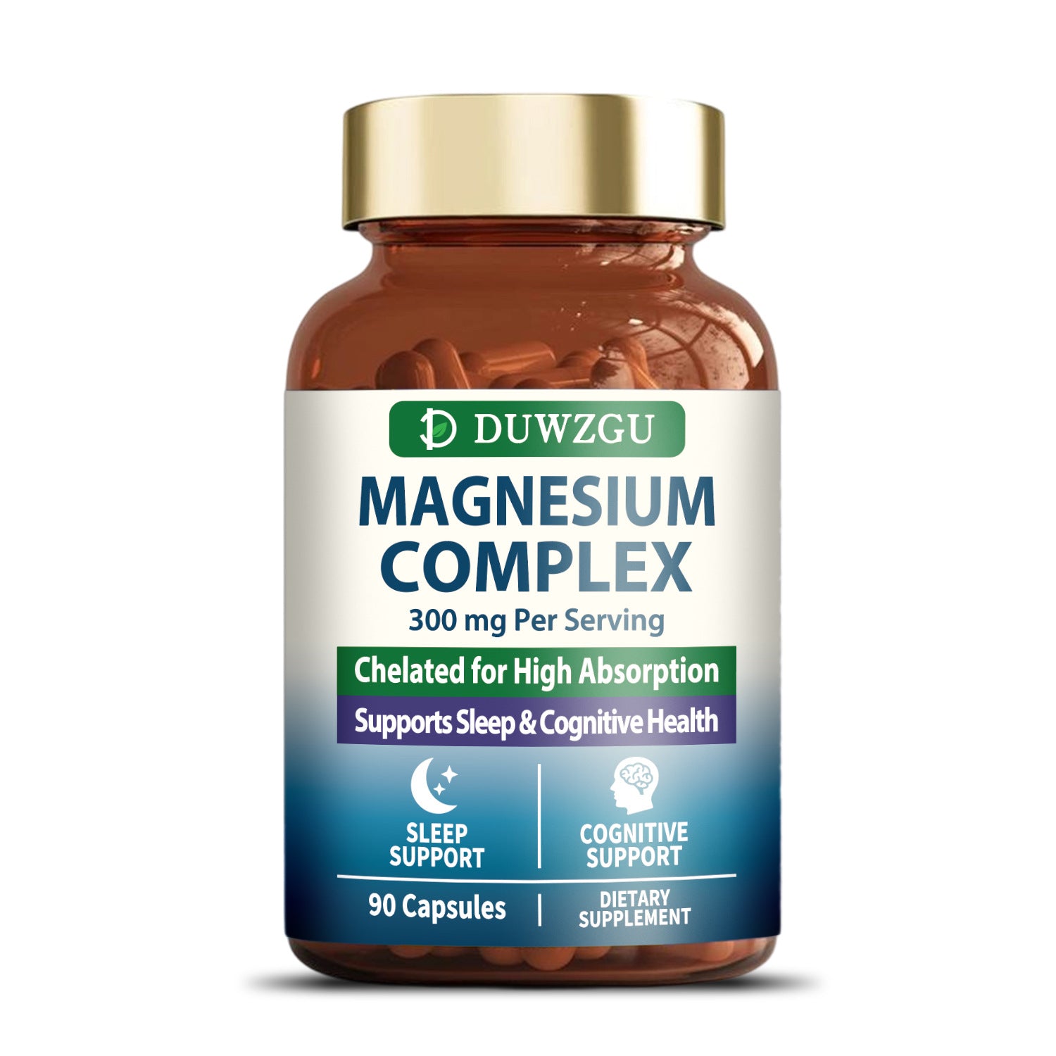 Magnesium Taurate Capsules with Probiotics | High Absorption