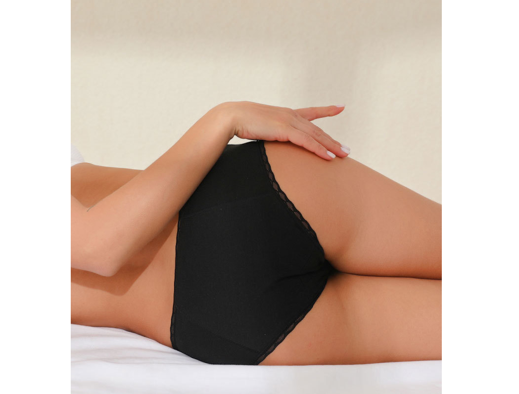 Anti-Leak Lace Period Panties | Feminine Design