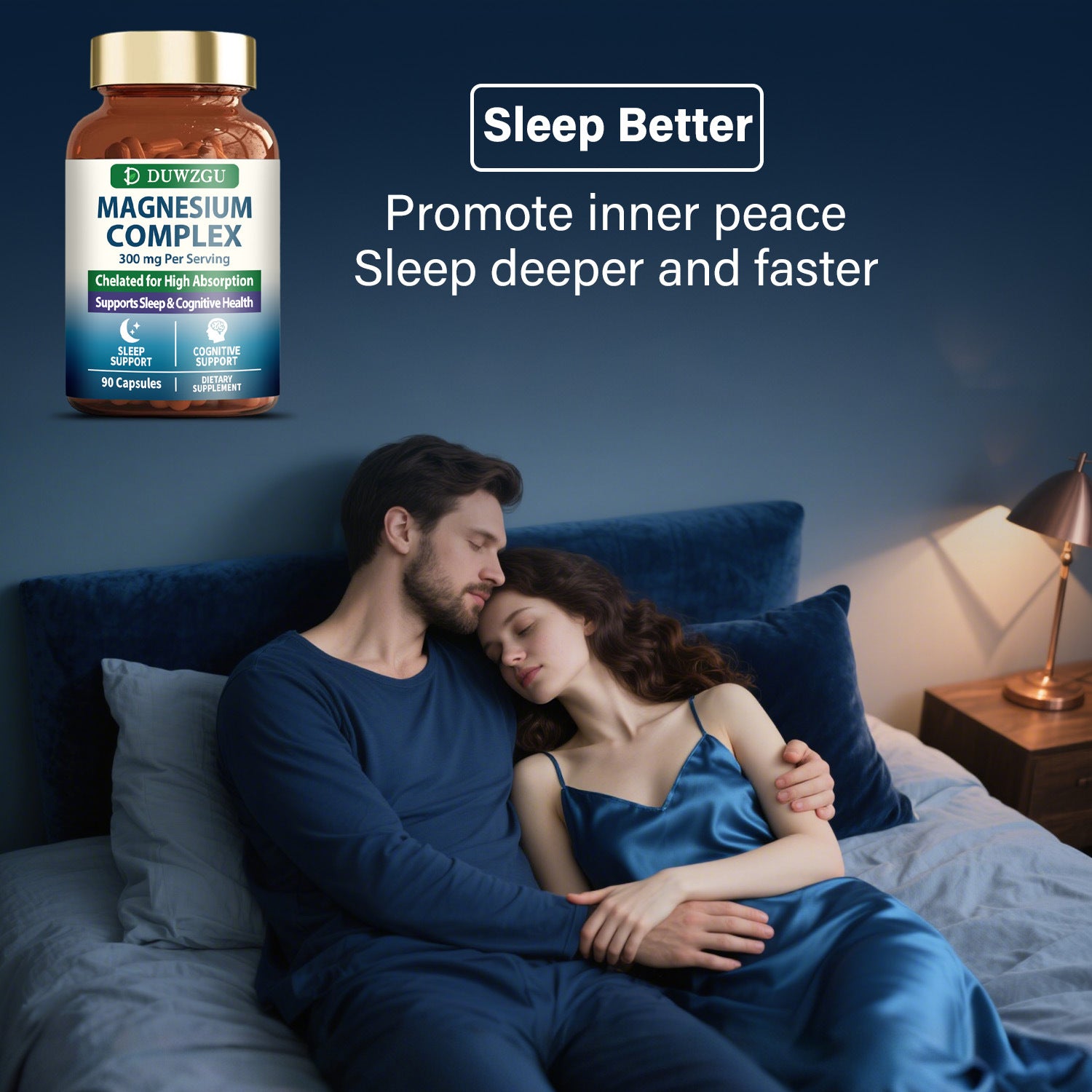 Magnesium Taurate Capsules with Probiotics | High Absorption